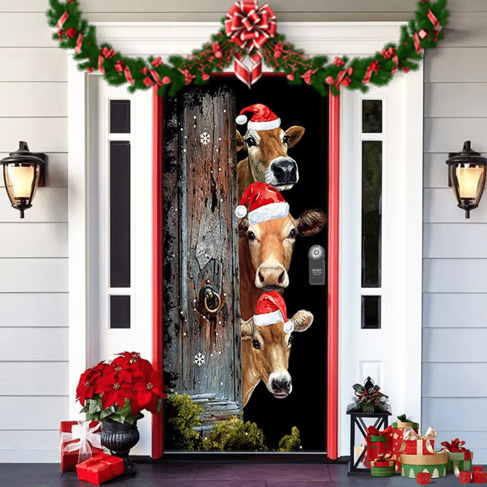 🌟2024 Christmas Front Door Decoration