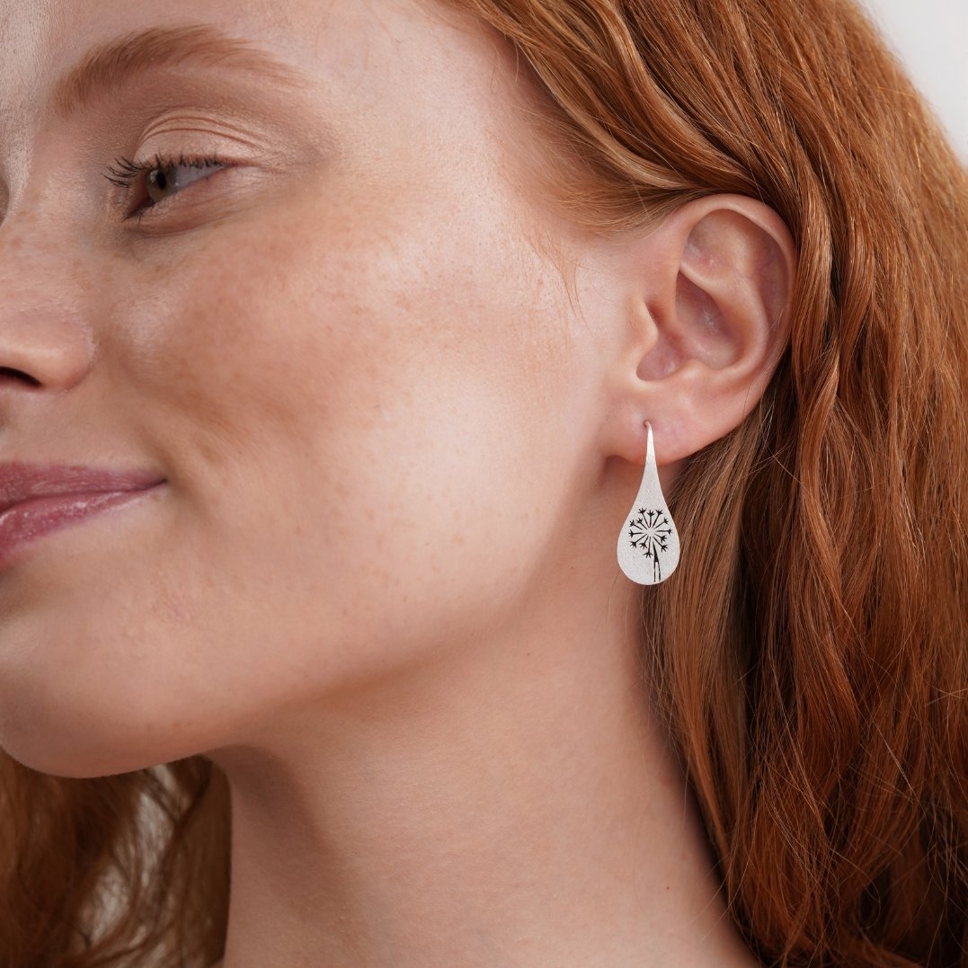 ‘Make A Wish’ Dandelion Earrings